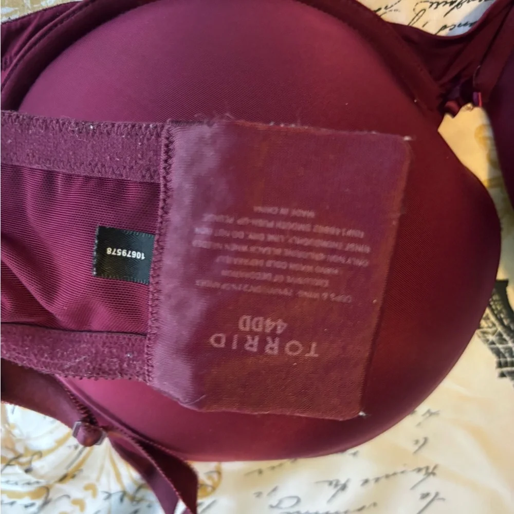 Torrid Black and Red Bras Intimates & Sleepwear - Picture 3 of 4